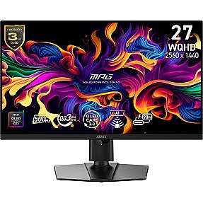 MSI MPG 271QR QD-OLED X50 26.5 inch gaming monitor 2560x1440 500Hz 1ms