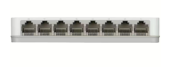 D-Link (GO-SW-8G/E), Gigabit Ethernet, Unmanaged Desktop Switch