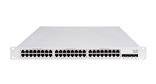 MERAKI (MS150-48LP-4G) L2, 48GE 370W PoE, Cloud Managed Stackable Switch
