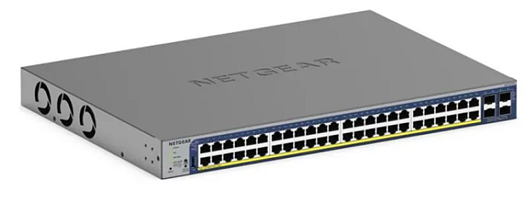 Netgear GS752TXUP-300EUS 48 port PoE++ Smart Switch with 10G SFP+ uplinks for business networks