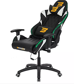 Brazen (18545) Venom Elite Esports, PC gaming chair Padded seat Black