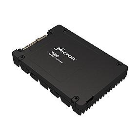 Micron 7500 PRO 3.84 TB, U.3, 6800 MB/s SSD front view
