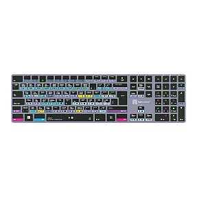 LogicKeyboard DaVinci Resolve TITAN Wireless Backlit Keyboard - Windows