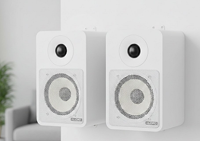5.25" Design Two-Way Loudspeaker Pair - White