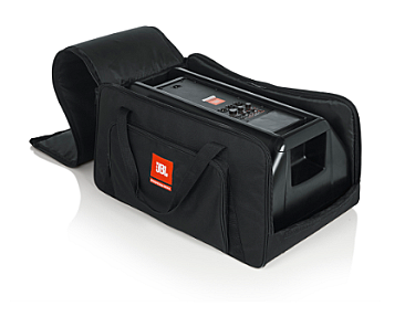 JBL IRX112BT speaker tote bag with padded interior for protection