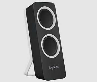 FS Series 2-way white loudspeaker with 130W power and 8 Ohms impedance