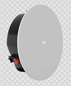 Biamp Desono DX IC6LP W 6.5 inch low profile ceiling speaker white grille