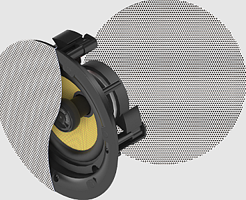 Vision AV-1900+CS-1900 Bluetooth PA speaker 60W black body white grille