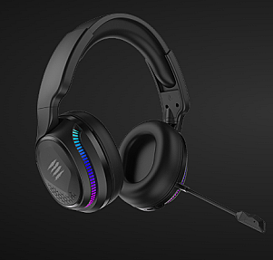 Stealth RADAR Gaming Headset White with RGB lighting and 40mm stereo drivers