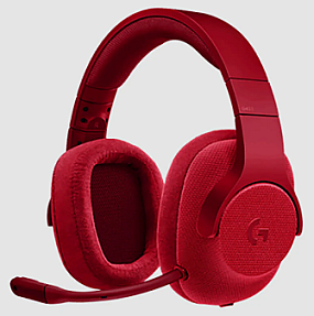 LogiLink Typhoon Rockstar headset red black with noise canceling mic