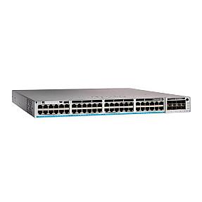 Cisco C9300X-48TX-A L3 managed switch front view rackmount