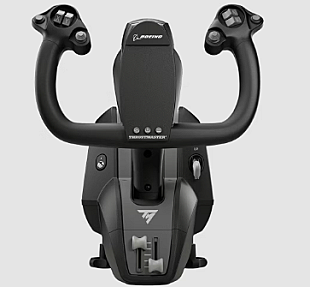 Flight simulator yoke with 150° rotation and 18 action buttons TCA Boeing Edition