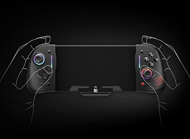 C.A.T. 12 gaming controller with rear triggers and 6 axis motion control