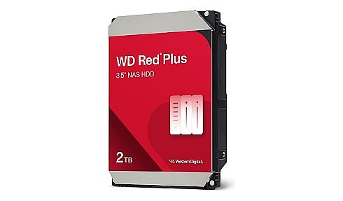 WD Red WD20EFPX 2TB 3.5 inch internal SATA hard drive front label view