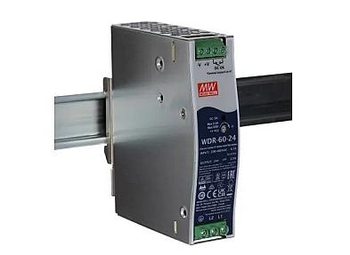 MEAN WELL WDR Switched Mode DIN Rail Power Supply
