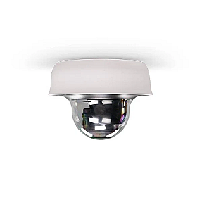 Cisco Meraki MV63M-HW 8.4MP MiniDome IP Camera mounted outdoors