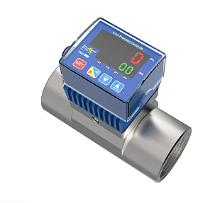 TK3M paddle wheel flow meter sensor with LED display for precise liquid flow measurement