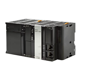 Omron Sysmac NJ501-1500 programmable logic controller front view modular PLC unit