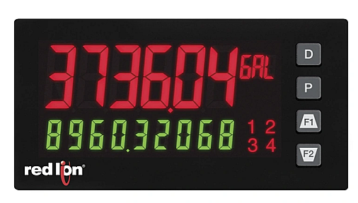 Red Lion PAX2A digital panel multi function meter with universal sensor input display