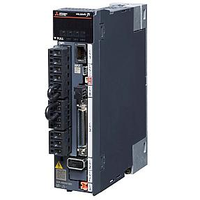 Digital AC servo amplifier MR J5 A rated output 400 W RJ type industrial motor controller