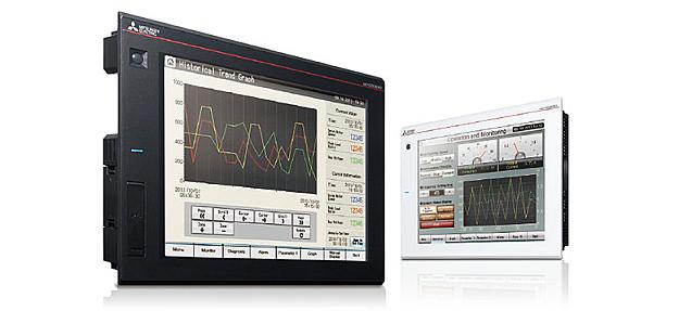 Mitsubishi Electric GOT2000 series HMI industrial touch screen display for automation