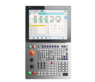 HNC-848Di CNC controller side view showing ports and connectivity