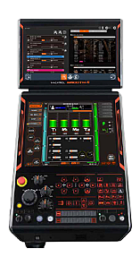 Mazak Mazatrol SmoothAi CNC controller interface with 19 inch touchscreen for AI powered machining control