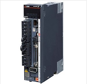 MR-J5-10A-RJ digital AC servo amplifier 100W front view with RJ connector