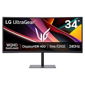 LG UltraGear 34G630A-B 34 inch WQHD curved gaming monitor 240Hz FreeSync Premium