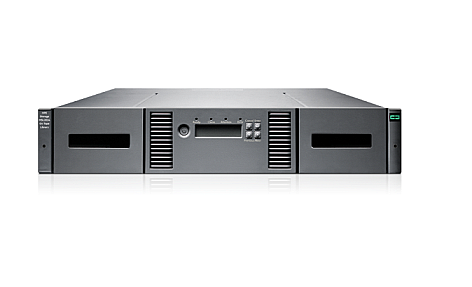 HPE StoreEver MSL2024 0-drive tape library storage autoloader for enterprise backup