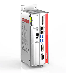 C6930-0080 control cabinet Industrial PC front view with aluminum housing