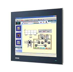 TPC-315 EHL 15 inch XGA display with IP66 front panel and LED indicators