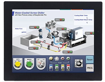 15 Inch Dual Ethernet Advanced HMI Panel with CODESYS Support