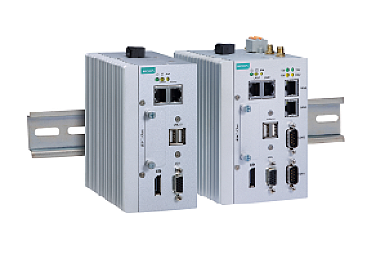 MC-1100 industrial computer with Intel Atom E3845 processor and DIN rail design