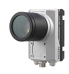 NEON-2000-JT2-X AI smart camera front view with Jetson TX2 and global shutter sensor