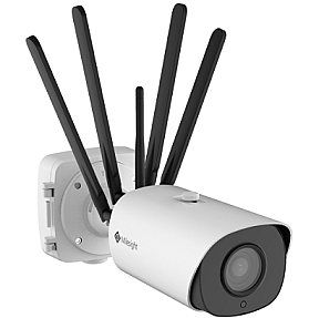 Milesight MS-C2966-X12RGOPC camera showing antenna and connectivity setup