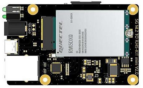 Quectel 5G WWAN Card To RJ45 Adapter With SIM Slot