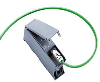 Siemens 6GK7543 communication controller module front view industrial Ethernet