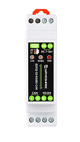 Industrial ESP32-S3 board RS485 CAN interfaces Waveshare front view