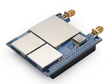 DRAGINO LoRaWAN GPS concentrator board with dual SMA antenna ports