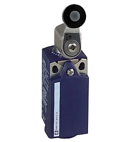 Schneider Electric XCKP2118P16 compact limit switch rotary head front view