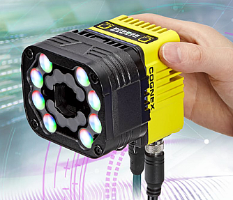 Cognex IS3805MP industrial vision camera front view with global shutter sensor