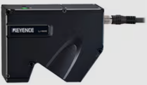 Keyence LJ-X8080 laser snapshot sensor head with blue laser emitter for 3D measurement