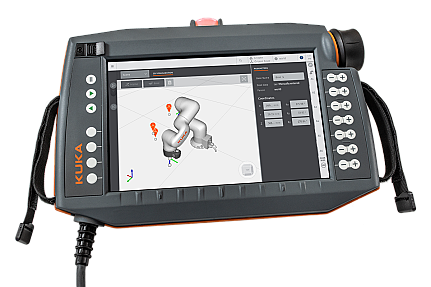 KUKA smartPAD pro, Capacitive Touchscreen Teach Pendant