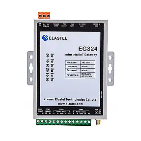 Elastel EG324 IoT Gateway, Armv7 Cortex-A9 quad-core, 512MB RAM 8GB eMMC