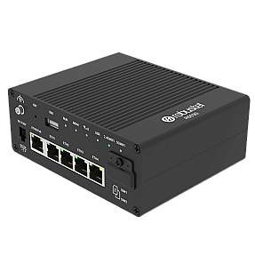 Robustel R5030 Industrial Dual-SIM 5G Router with 5x LAN, Wi-Fi 6, GNSS & PoE