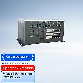 SINSMART SIN-3026K-1165, Rack Case I7-1165G7, 32GB Industrial Embedded Rugged PC