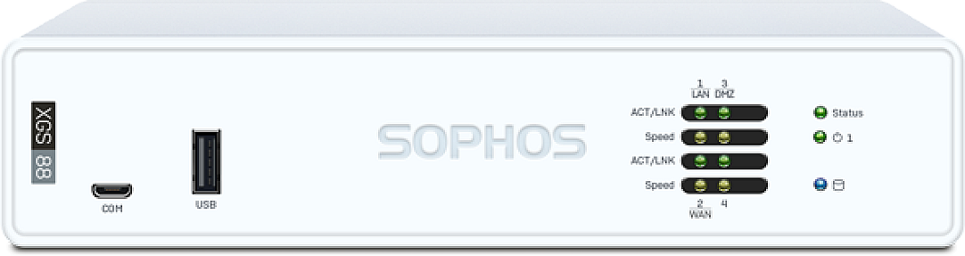 Sophos XGS 88, 9.9Gbps 2nd Gen Network Security Appliance