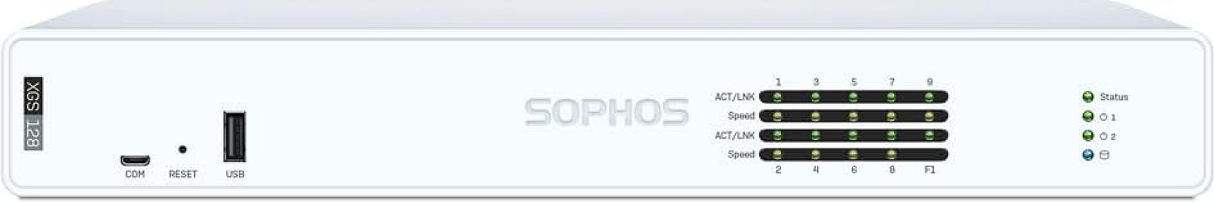 Sophos XGS 128, 19.1Gbps Firewall 2nd-Gen Network Security Appliance