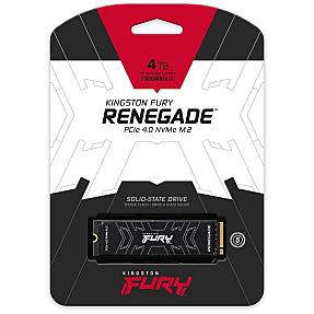 Kingston Fury Renegade 4TB M.2 NVMe PCIe 4.0, 7,300/7,000MB/s1 read/write SSD